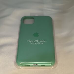 Apple iPhone 11 Pro Max Silicone Case - Mint